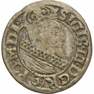 Sigismund III Vasa, 3 Kreuzer Krakau 1618 - RARE