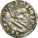 Sigismund III Vasa, 3 Groschen Lublin 1600 - RE•X error