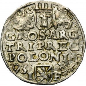 Sigismund III Vasa, 3 Groschen Posen 1593