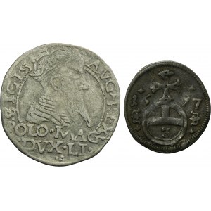 Lot, Poland and Silesia, Groschen and Gröschel (2 pcs.)