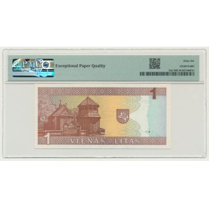 Lithuania, 1 Litas 1994 - replacement - PMG 66 EPQ