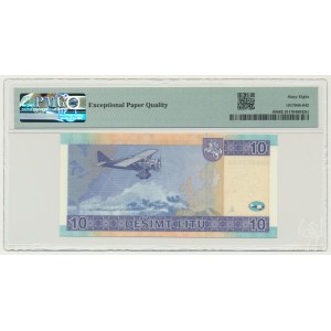 Lithuania, 10 Litu 2007 - PMG 68 EPQ