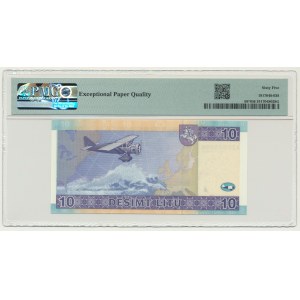 Lithuania, 10 Litu 2007 - replacement - PMG 65 EPQ