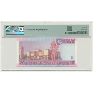 Lithuania, 20 Litu 2001 - PMG 66 EPQ