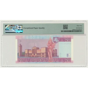 Lituanie, 20 litas 2007 - PMG 64 EPQ