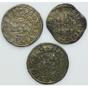 Lot, Sigismund III Vasa, Schilling (3 pcs.)