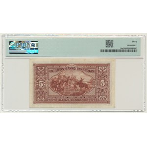 Lithuania, 5 Litas 1929 - PMG 30