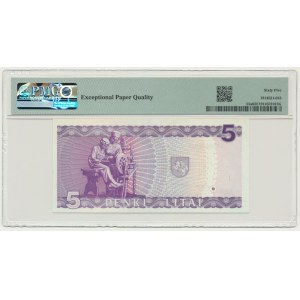 Lithuania, 5 Litai 1993 - PMG 65 EPQ