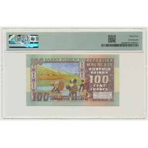 Madagascar, 100 Francs=20 Ariary (1974) - PMG 64