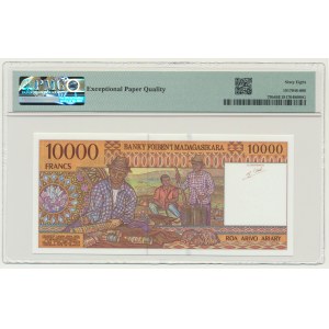 Madagascar, 10.000 Francs=2.000 Ariary (1995) - PMG 68 EPQ