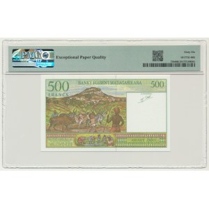 Madagascar, 500 Francs = 100 Ariary (1994) - PMG 66 EPQ