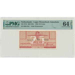 Netherlands, Leger Westerbork Gutschein, 50 Cents 1944 - PMG 64 EPQ
