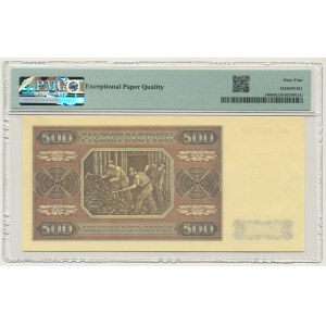 500 złotych 1948 - CC - PMG 64 EPQ