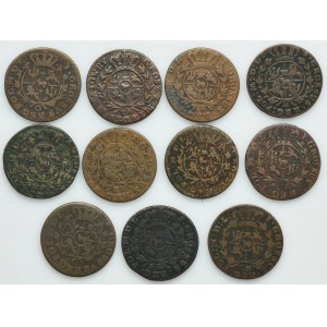 Lot, Poniatowski, Groschen (11 pcs.)