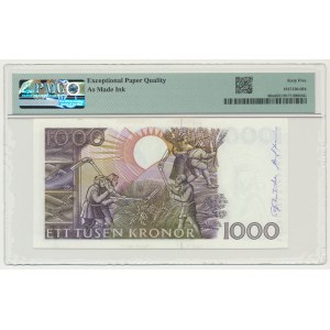 Suède, 1 000 couronnes (1989-92) - PMG 65 EPQ