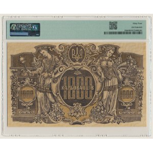 Ukraine, 1.000 Karbovanez (1918) - PMG 64