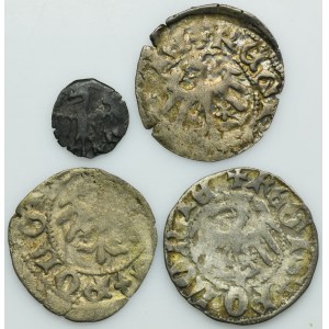 Lot, Ladislaus II Jagiello and Ladislaus III Spindleshanks, Denarius and 1/2 groschen (7 pcs.)