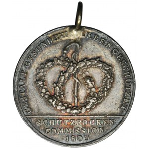 Austria, Medal of the Commission for the Protection against Smallpox 1803
