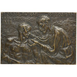 Plaque Blessed are the Merciful 1918