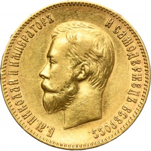 Russia, Nicholas II, 10 Rouble Petersburg 1902 AP