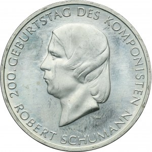 Germany, 10 Euro Hamburg 2010 J - Robert Schumann
