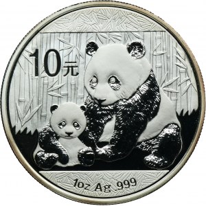 China, 10 Yuan 2012 - Panda