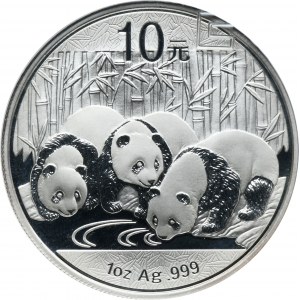 China, 10 Yuan 2013 - Panda - GCN PR69