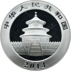 China, 10 Yuan 2014 - Panda - GCN PR70