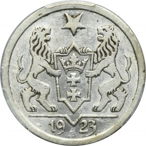 Free City of Danzig, 2 gulden 1923 - PCGS AU55