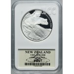 New Zealand, Elizabeth II, 5 Dollars Llantrisant 2008 - Hamillton's Frog - GCN PR67