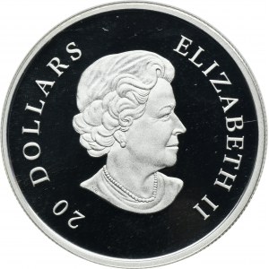 Canada, Elizabeth II, 20 Dollars Ottawa 2012 - Christmas Snowstorm - GCN PR69