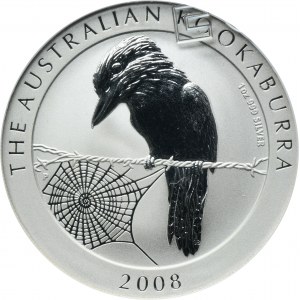 Australia, Elizabeth II, 1 Dollar Perth 2008 P - Kookaburra - GCN PR69