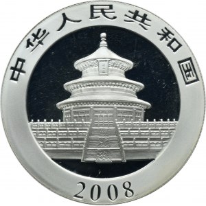 China, 10 Yuan 2008 - Panda - GCN PR68