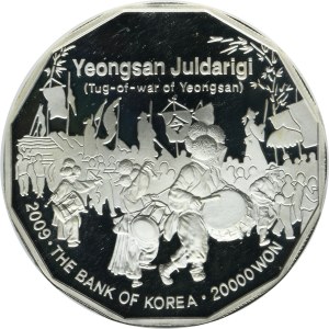 Corée du Sud, 20 000 Won 2009 - Yeongsan Juldarigi - GCN PR66