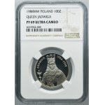 100 złotych 1988 Jadwiga - NGC PF69 ULTRA CAMEO