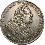 Augustus III of Poland, Vicariate Thaler Dresden 1745 FWôF - RARE, VICARIUS