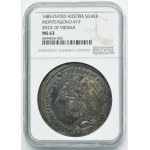 John III Sobieski, Thaler Siege of Vienna 1683 - NGC MS62