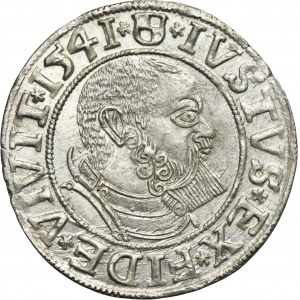 Duchy of Prussia, Albrecht Hohenzollern, Groschen Königsberg 1541 - PRVSS