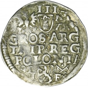 Sigismund III Vasa, 3 Groschen Wschowa 1595