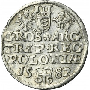 Stephen Bathory, 3 Groschen Olkusz 1582
