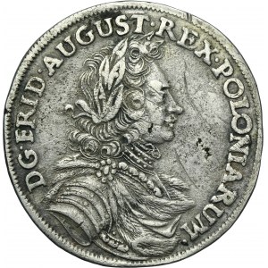 August II the Strong, 2/3 Thaler (gulden) Drezno 1703 ILH - VERY RARE