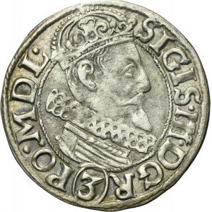 Sigismund III Vasa, 3 Kreuzer Krakau 1616