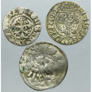 Lot, Ladislaus II Jagiello, John I Olbracht, Sigismund III Vasa, Halfgroschen and 3 Polker (3 pcs.)