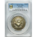 Denmark, Christian V, Medal bombardment of Ratzeburg and conclusion of peace 1693 - PCGS SP66 - ex. Karsten Kold