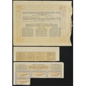 Towarzystwo Kredytowe Ziemskie w Warszawie, 8% list zastawny 1924, 50 dolarów - RZADKI