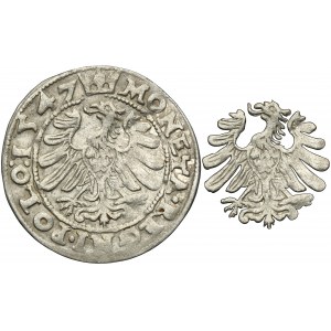 Sigismund I the Old, Groschen Krakau 1547 ST - EXTREMELY RARE
