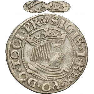 Sigismund I the Old, Groschen Danzig 1532 - PR - VERY RARE