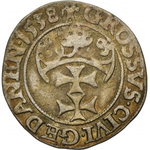 Sigismund I the Old, Groschen Danzig 1538 - PRVSS