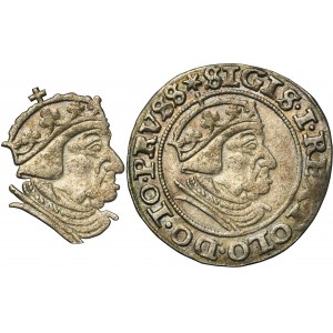 Sigismund I the Old, Groschen Danzig 1540 - PRVSS - VERY RARE