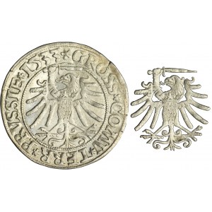 Sigismund I the Old, Groschen Thorn 1533 - PRVSS/PRVSSIE - VERY RARE